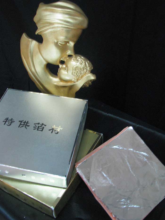 贴金的美感