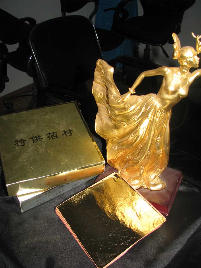 浅谈贴金公司常用的金箔